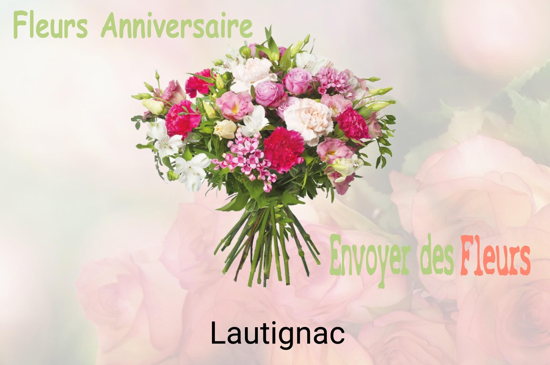 Bouquet de fleurs d’anniversaire livré à Lautignac