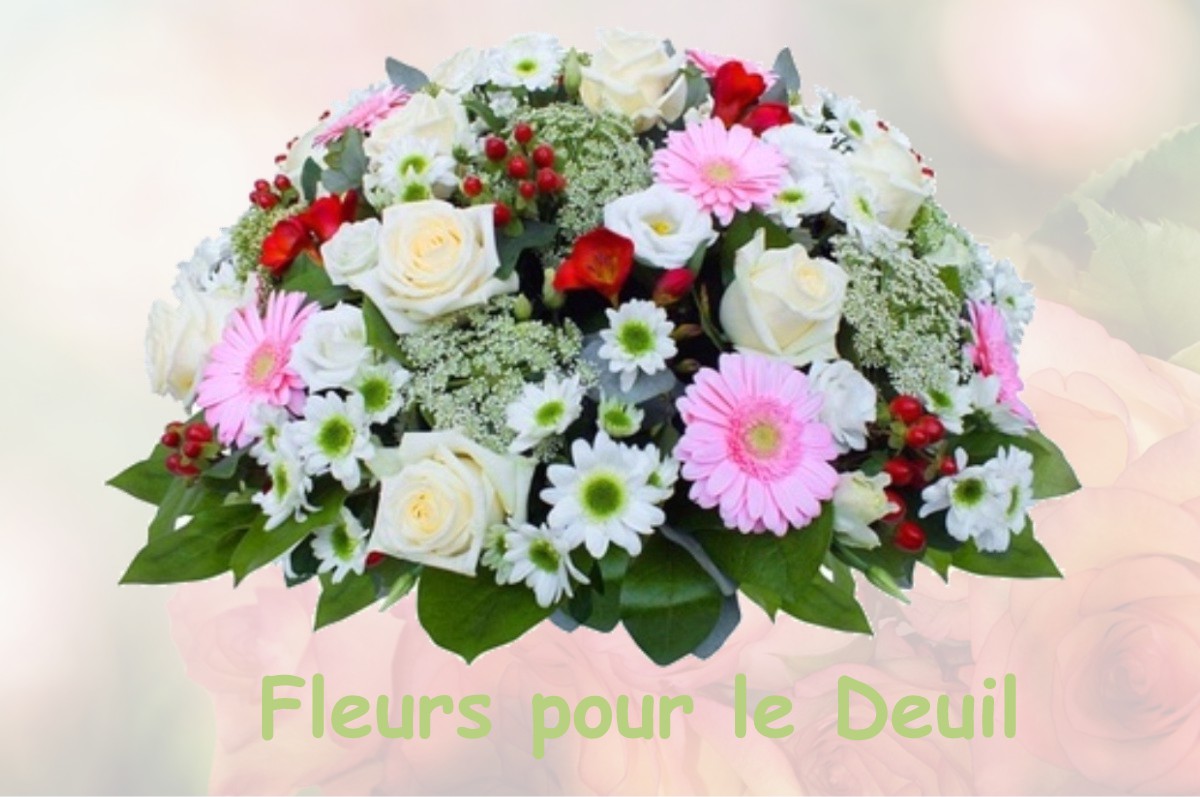 fleurs deuil LAUTIGNAC